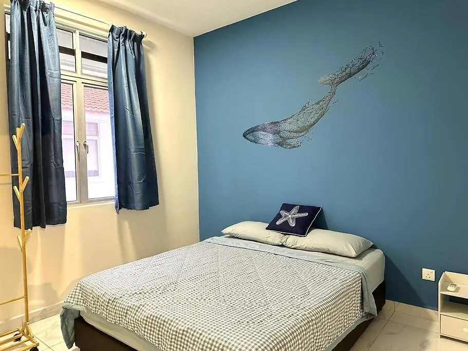 Blue Ocean House 3Br Datoonn Jb 조호르 바루 0*,  말레이시아