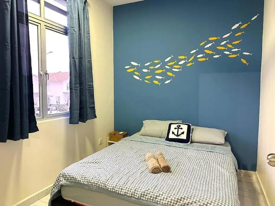 Feriehus Blue Ocean House 3Br Datoonn Jb Johor Bahru Malaysia